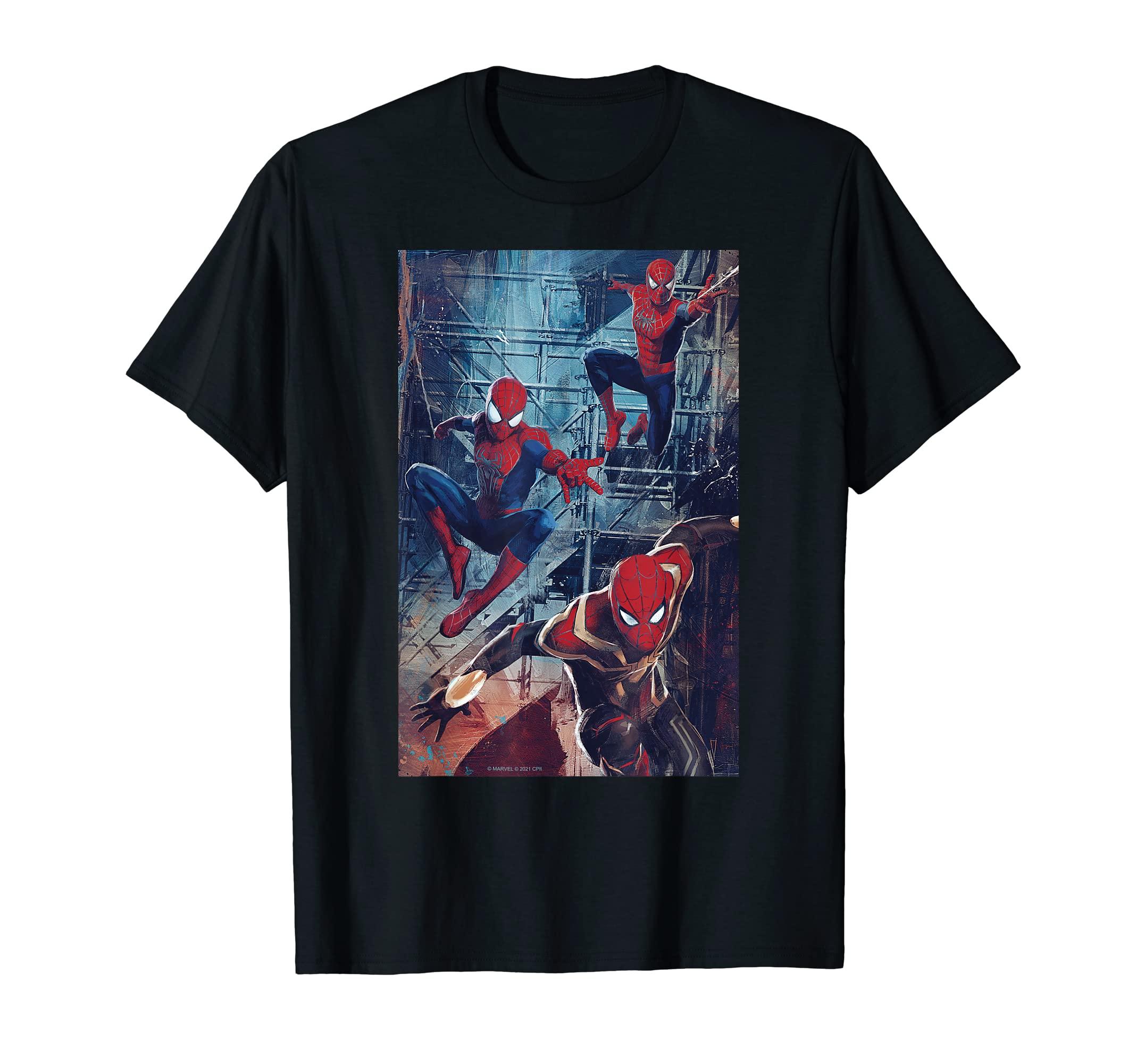 

Marvel No Way Home Jump Spider-Man Spider-Man T-Shirt чёрный