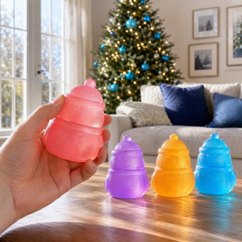 Super Soft Christmas Pinch Elk/Santa Claus/Snowman Non Rebound Fidget Toy Office Stress Relief