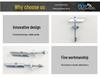 Heavy-duty Orchid Clip Iron Airplane Ceiling Fixation Expansion Bolt