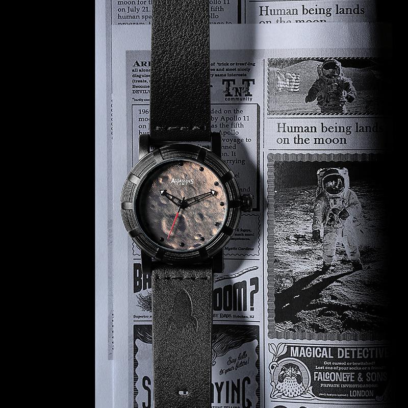 Neue Modeuhr Herren Koreanische Version Modetrend Wasserdicht Quarzwerk Mond Student Herrenuhr