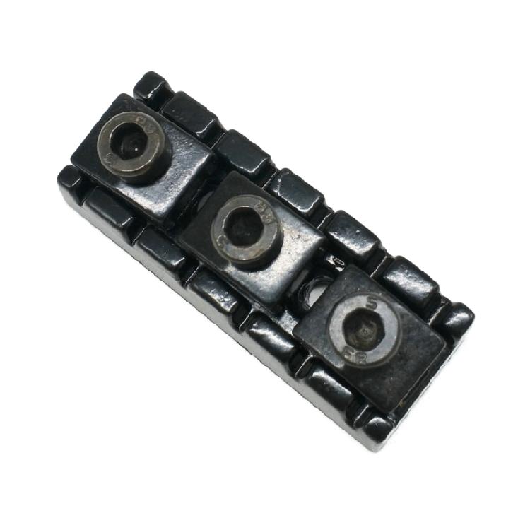 43mm 6 Strings Electric Guitar String Locking Nut with Mounting Screws & Wrench