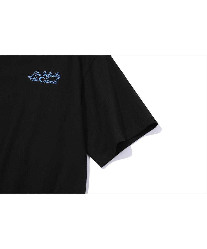 CPGN STUDIO Infinity Embroidered Short Sleeve T-Shirt Black