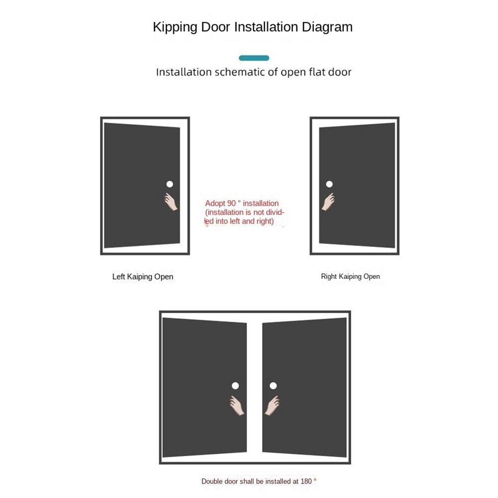 90 180 Degree Luminous Door Buckle Anti-theft Door Hasps Protable Door Lock Guard Indoor