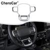 Chrome Steering Wheel Moulding Decor Cover Trim Interior For Ford F150 -