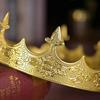 Simple Bar Mitzvah King Crown Hair Hoop Western Prince Crowns Headband Hair Accessories Round Tiaras Hair Ornaments