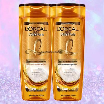L'Oréal Oil Nourishing Volumizing Shampoo (Twin Pack)