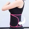 New Silver Ion Slimming Sweat Belt Elastic Adjustable Waist Tummy Trimmer Fat Burning Sports Body Sculpting Belt Men And Women