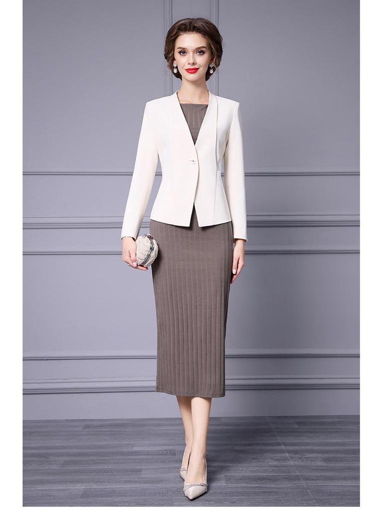 Zhili Damen Slim Schwarzer Anzugjacke - Elegant, Stilvoll Frühjahr 2025 Mode