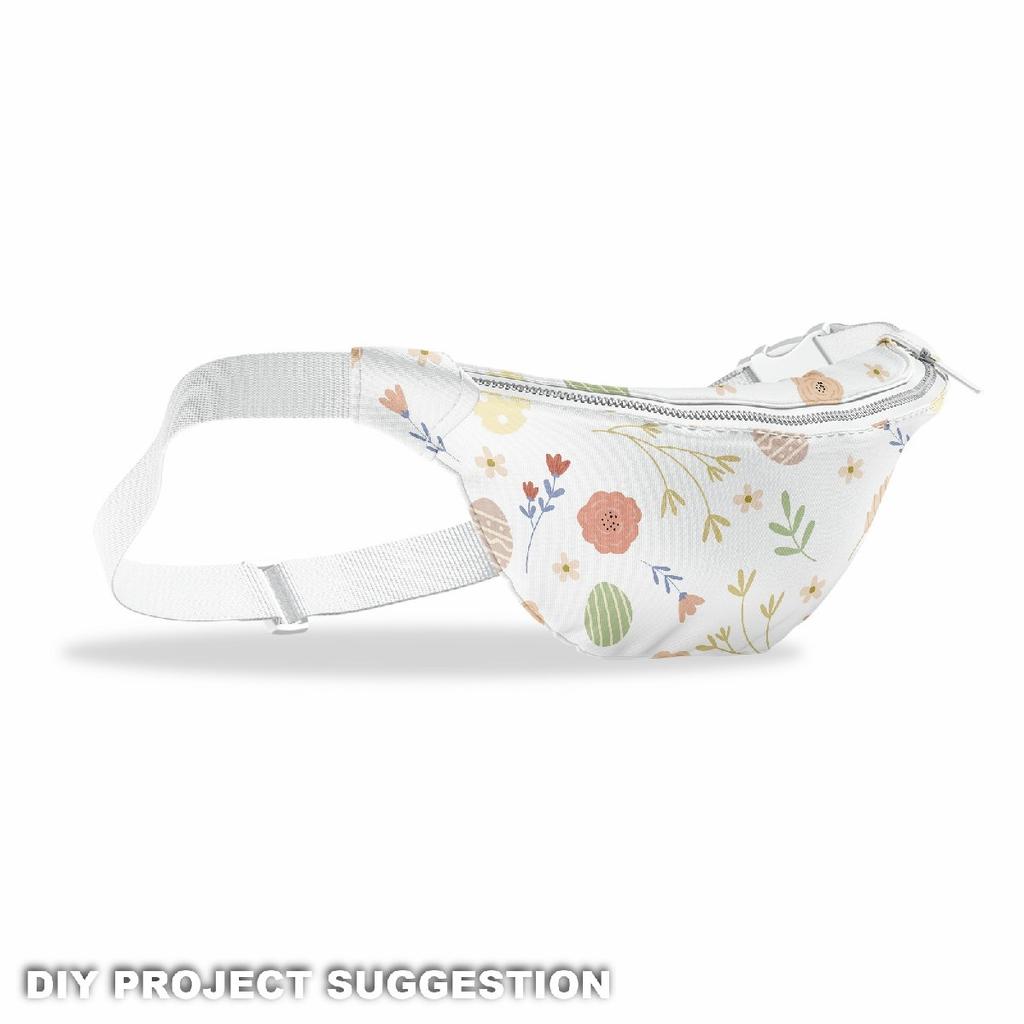 Outdoor Dekostoffe Oxford - Motiv Ostereier Und Blumen I Dx307