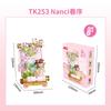 Nanci Four Seasons Picture Scroll Series  Construction Blocks Children'S Educational Assembly Toys Animation Ornaments Gifts For Girls