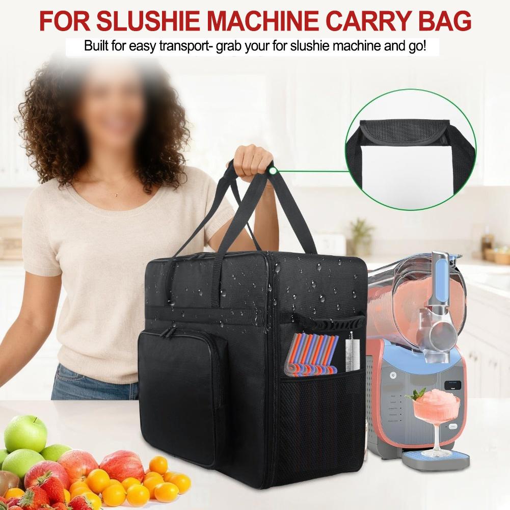 1PC For-Slushie Machine Carrying Bag 51*22*45cm For SLUSHi Max FS605 For-SLUSHIE Machine Portable Outdoor Drink Maker Travel Bag