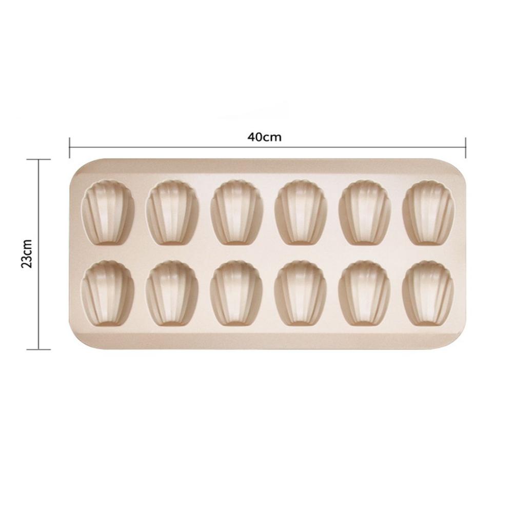 Non Stick Cooking Cake Tools Kitchen Biscuit Pan Madeleine Mold Cookie Mould Baking Tray