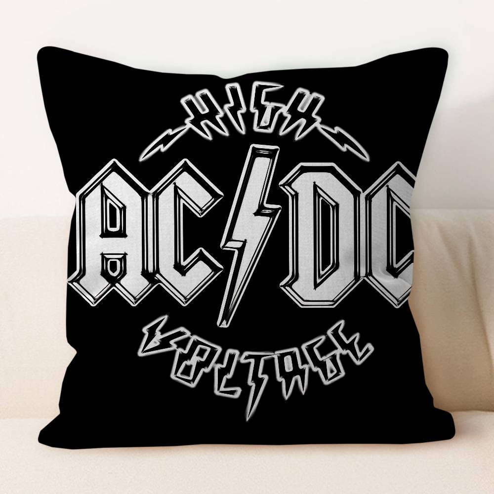 Acdc Band Personligt Kuddöverdrag Barnrum Vild Fest Dekor Kuddfodral Barn Födelsedag Dusch Present