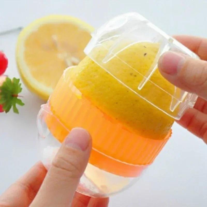 Kitchen Fruit Juicer Mini Orange Lemon Squeezers Citrus Lime Juice Small Tools Manual Press Cooking Accessories