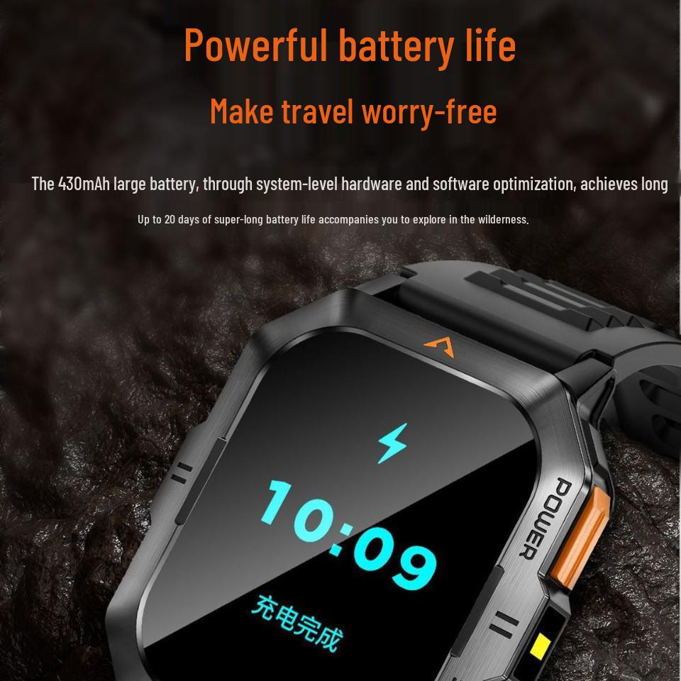 Y6796 Multifunctional Smartwatch with Bluetooth Calls, Heart Rate Monitor, Outdoor Sport Features, and Protective Case (10 Pack)