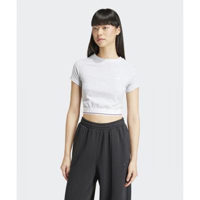 Tape Waistband Tee   Melange Is2318