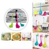 Versatile Plastic Long Handle Soup Spoon Set Ideal For Kitchen And Dining Use