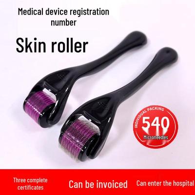 Sterile 540 Microneedle Beauty Roller - Disposable Skincare Device