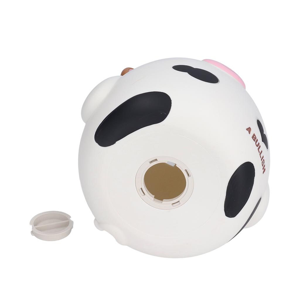 Kids Piggy Bank Cute Little Cow Cartoon Design Eco Friendly Exquisite Smooth Lines Natural Colour Coin Bank