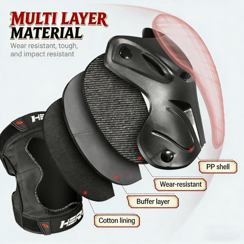 Motocross Anti-Fall Protection Equipment Wear-Resistant Knee Elbow Protectors Guards Braces for Motorcycle Motocross Riding gear