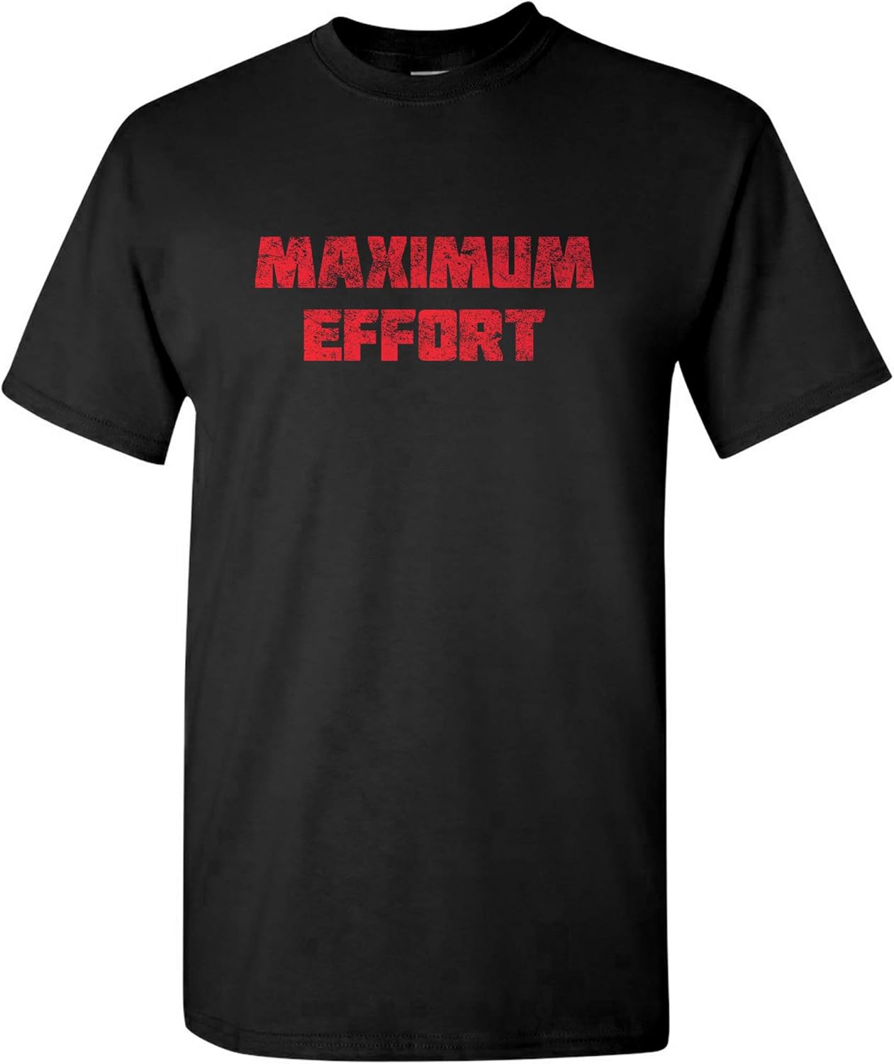 

UGP Campus Apparel Maximum Effort - Superhero Fitness Exercise Gym Workout Athleisure T Shirt 5XL різнокольоровий