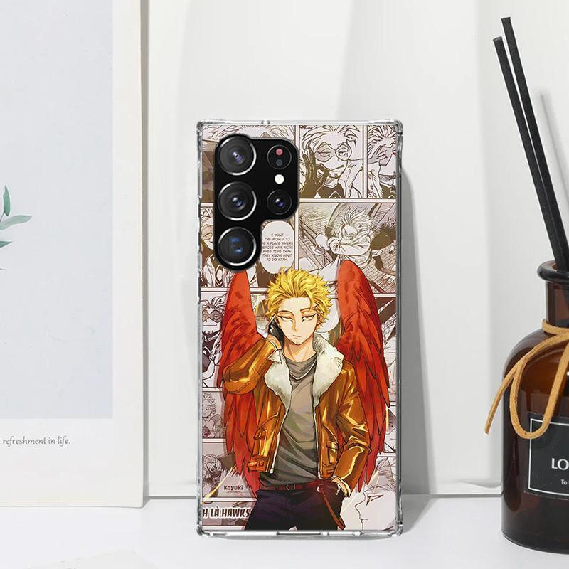 My Hero Deku Phone Case For Samsung Galaxy S26 S25 Edge S24 FE S23 S22 Ultra S21 Plus S20 + Art Fundas Back Cover Galaxy S25 Edg