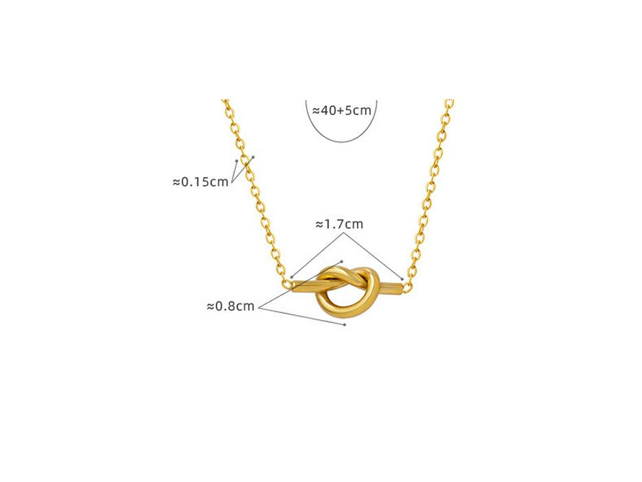 Korean Sweetheart Heart-Shaped Pendant Necklace for Women, 18K Gold-Plated Titanium Steel Clavicle Chain