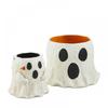 Halloween Decoration Mud Pie Paper Mache Halloween Ghost Treat Buckets Trick Or Treat Kids Gift Packaging Resin Ornaments