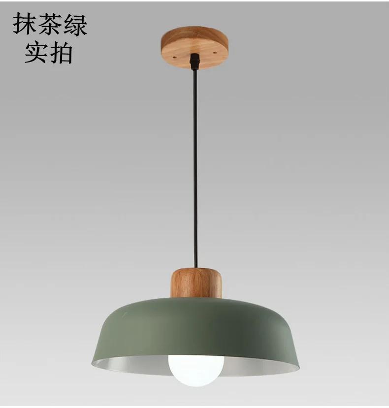 

Now Nordic Lighting Современная гостиная Обеденный стол Лампы Простая индивидуальность Креативный бар Спальня Однорожковая люстра Macaron No blub зелёный