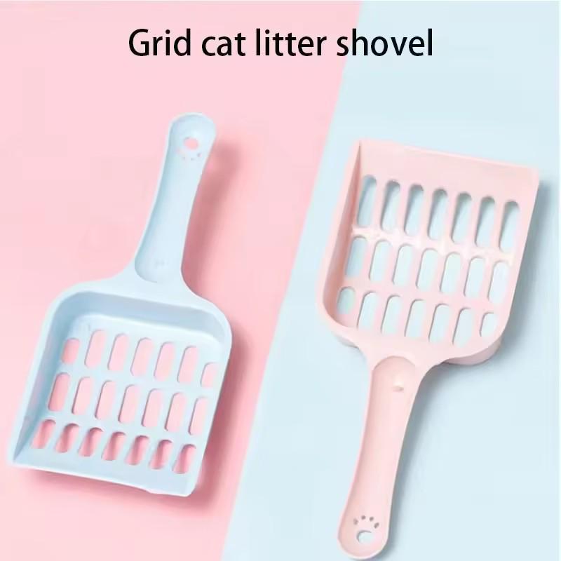 Durable Plastic Pet Supplies Cat Litter Scoop Large Capacity Quick Screening Tool For Cat Litter Box Pet Cleaning Accessory