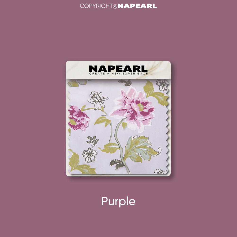 1PC Modern Fashionable Retro Peony Printed Transparent Sheer Window Curtain for Living Room Bedroom Home Decor NAPEARL