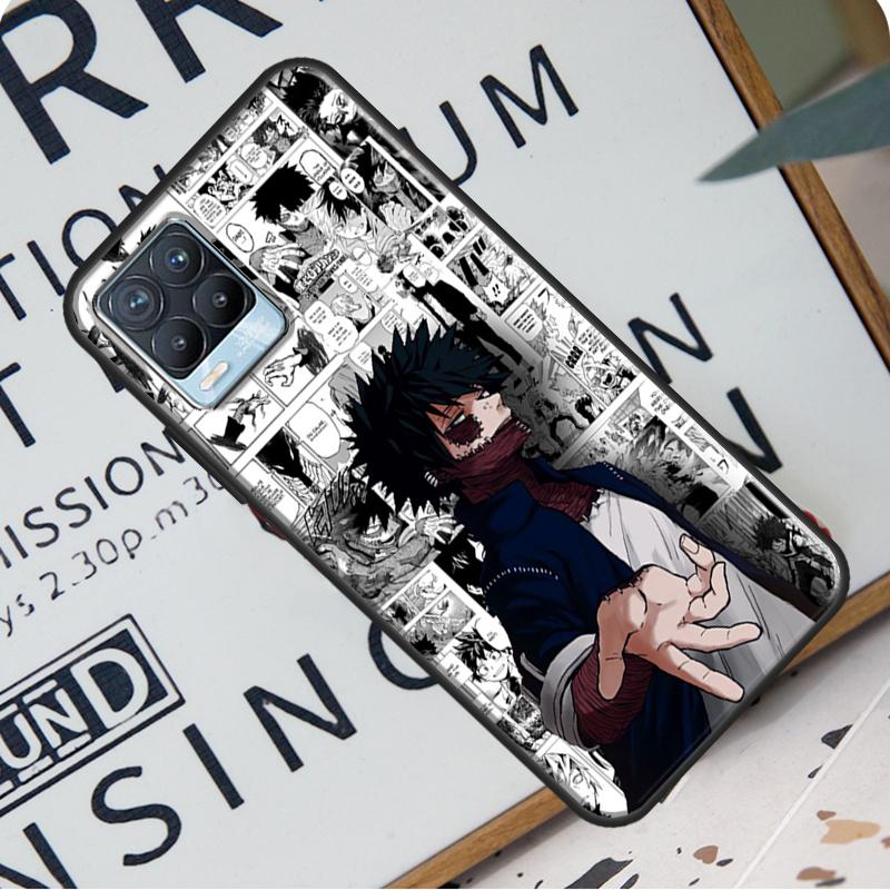 My Hero Academia Dabi BNHA Anime For OnePlus 9 Pro 8T 9R Nord 2 Phone Case For Realme 6 7 8 Pro 8i GT Master GT Neo 2 C21