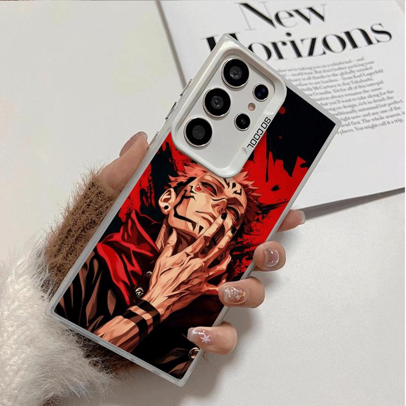 Anime Itadori Yuji JUJUSU Soft Phone Case for Samsung Galaxy S24 S25 FE S26 Edge S23 Ultra S22 Plus S21 + Shockproof Cover Back