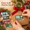 Christmas Gift Wrapping Stickers, Write- Gift Tags, 200/500 Labels per Roll for Holiday Presents and Gifts