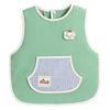Waterproof Baby Bibs: Sleeveless, Anti-Stain, Solid Food Cartoon Coveralls for Infants and Toddlers