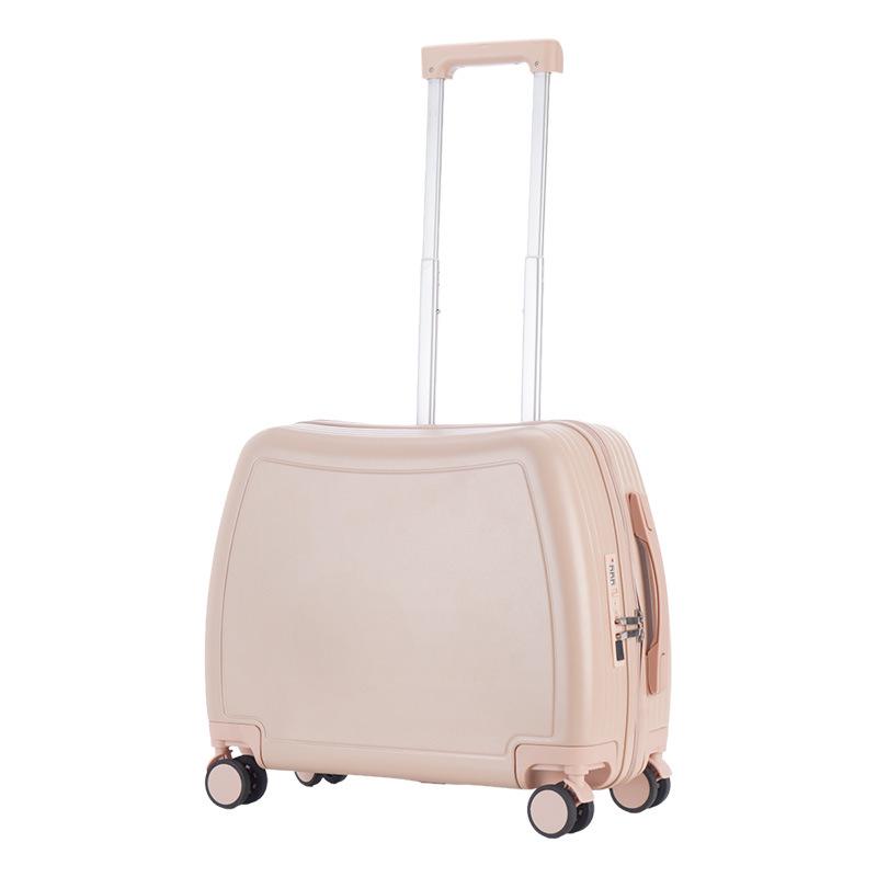 18-inch Lightweight Children's Ride-On Suitcase, Mini Cabin Trolley for Girls and Boys