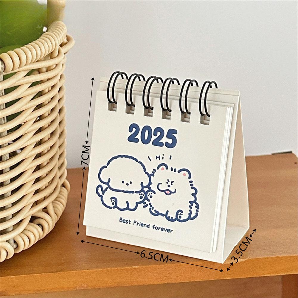 

Милый Мини Настольный Календарь Мультяшный Маленький Календарь Ежемесячный Календарь Студенты Настольные Часы Обратный Отсчет Табличный Дисплей Happy bean 5pcs