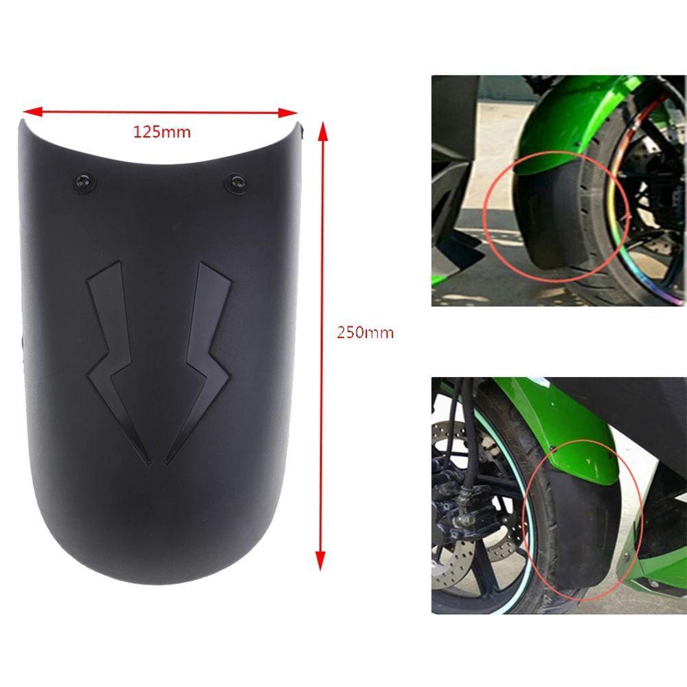 and Front For Motor Motorcycle Front Fender Splash Guard Motorcycle Mudguard Wheel Extension Fender