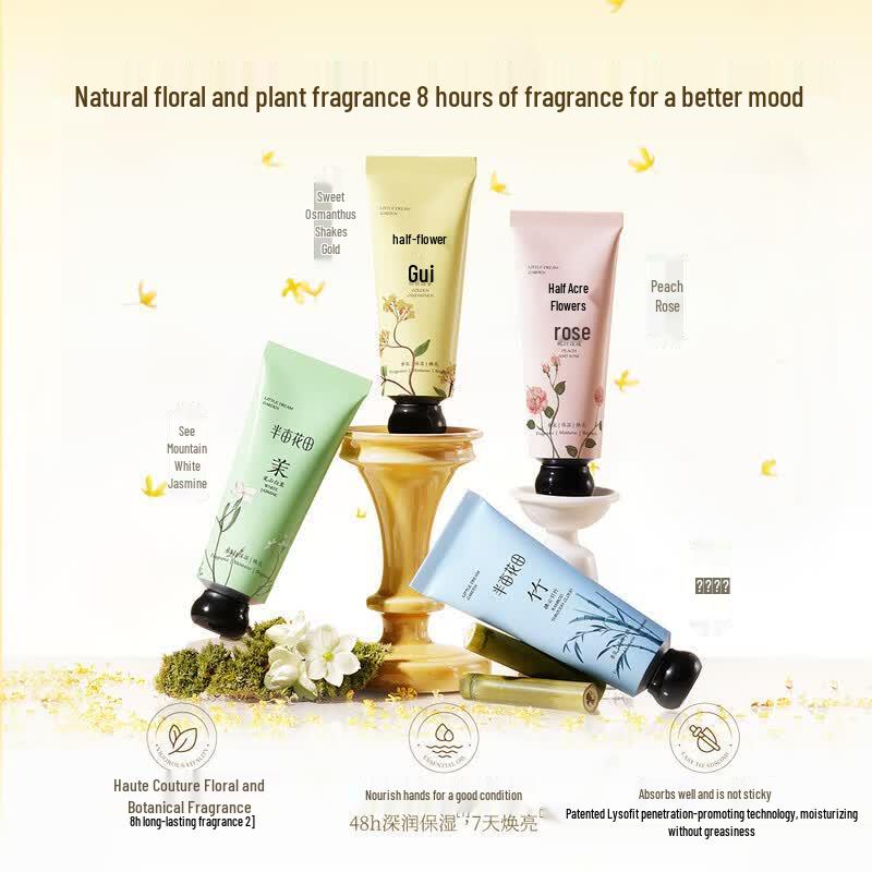Little Dream Garden Scented Essential Oil Hand Cream - Sweet Osmanthus