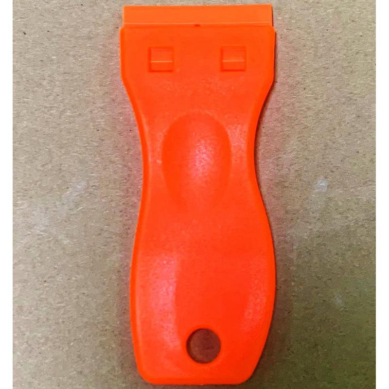 Plastic Cleaning Scraper for Glue and Stain Removal - Small Shovel Tool for Car Film and Household Cleaning