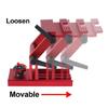 Tool Sharpener Jig Rest Sharpening Jig Adjustable Replacement Tool Aluminium for Easy Tool Honing Guide Kit Equipment