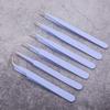 6 Pcs Anti-Static Stainless Steel Tweezers Electronics Tweezers Kit for Jewelry Crafts Electronics Picking Tools