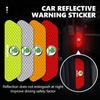 Car Wheel Eyebrow Stickers Reflective Protective Stickers Night Anti-collision Strip For Skoda S Kodiaq Octavia 2 3 Yeti Karoq