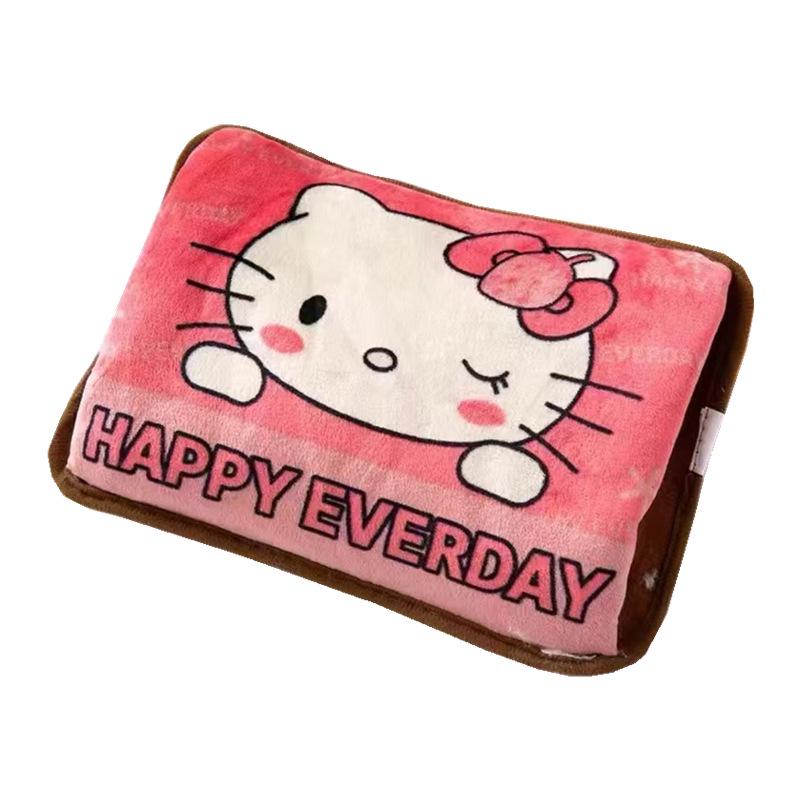 Wiederaufladbarer explosionsgeschützter elektrischer Handwärmer mit Kaninchenfell - Wärmflasche für Winterbettwäsche