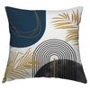 Modern Abstract Simple Pillowcase Golden Decorative Pillow Cushion Cover Household Products