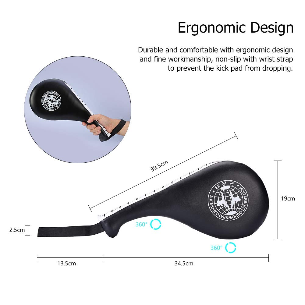 1 Pair of Target Hand Taekwondo Kick Punching Mitts for Martial and Training Pads, Mitts, Pads, Taekwondo, Arts, Karate, Boxing,