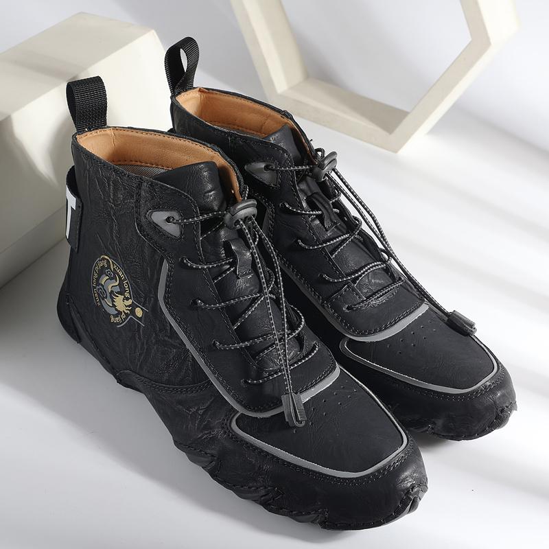 Pánské společenské boty Osobnostní trend Paty Kožené Svatební boty Pánské ploché kožené Oxfords Společenské boty