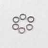 European-American Geometric Embossed Circle Necklace DIY Accessory