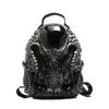 2025 Punk-Style Acrylic Backpack: European Fashion, Large Capacity, Unique Design for Women