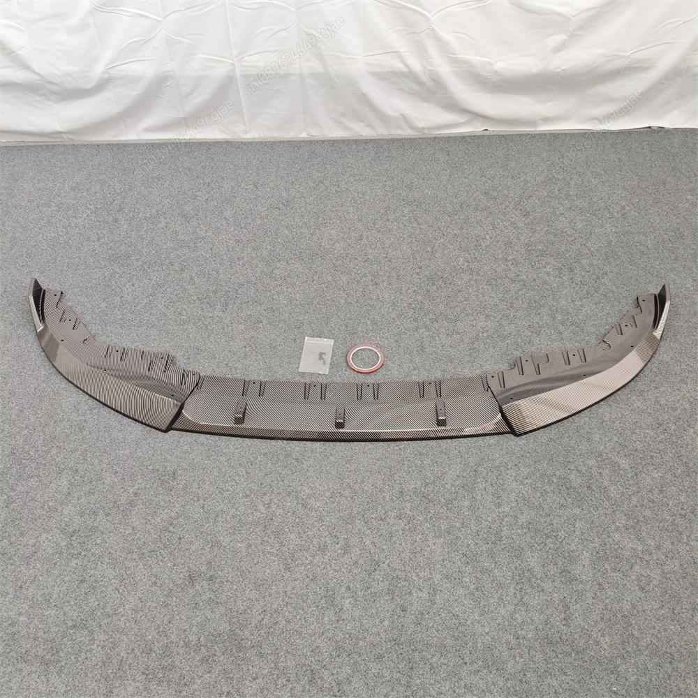 Car Front Bumper Splitter Lip Diffuser For BMW 4 Series G24 G26 420i 430i I4 M50 M-Sport Gran Coupe 4Door 2021-2024 ABS Body Kit